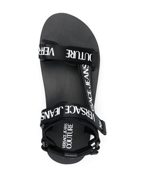 versace logo strap sandals replica|farfetch versace sandals.